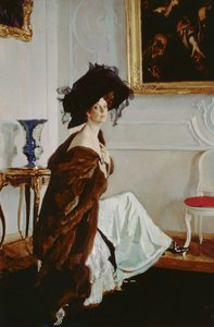 公主Olga Konstantinovna Orlova（1872-1923）1911年的肖像